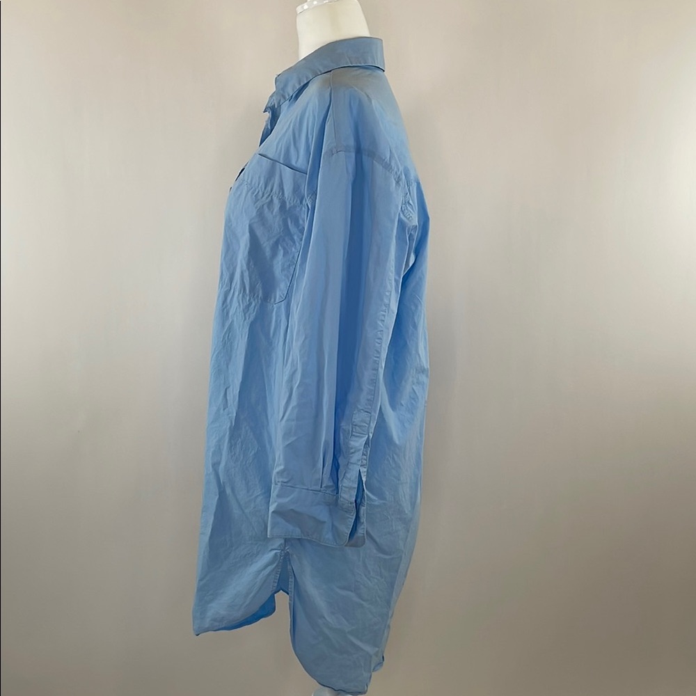 English Factory Classic Collared Shirt Dress, L - Picture 11 of 12